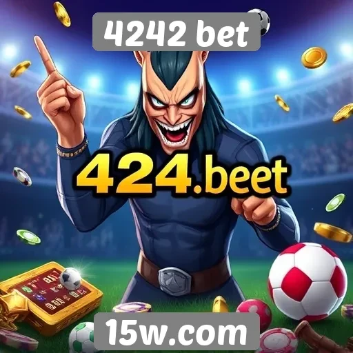 Exploração dos jogos disponíveis na 4242 bet