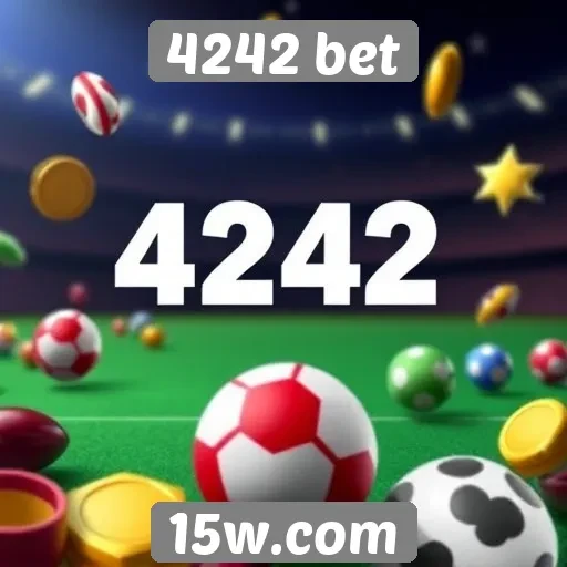 Variedade de jogos disponíveis na 4242 bet
